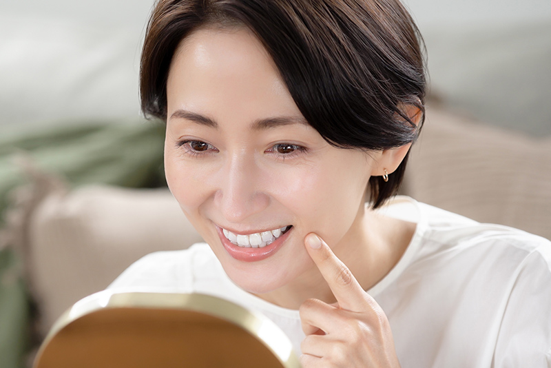 健康的で整った口元がもたらす、笑顔の毎日